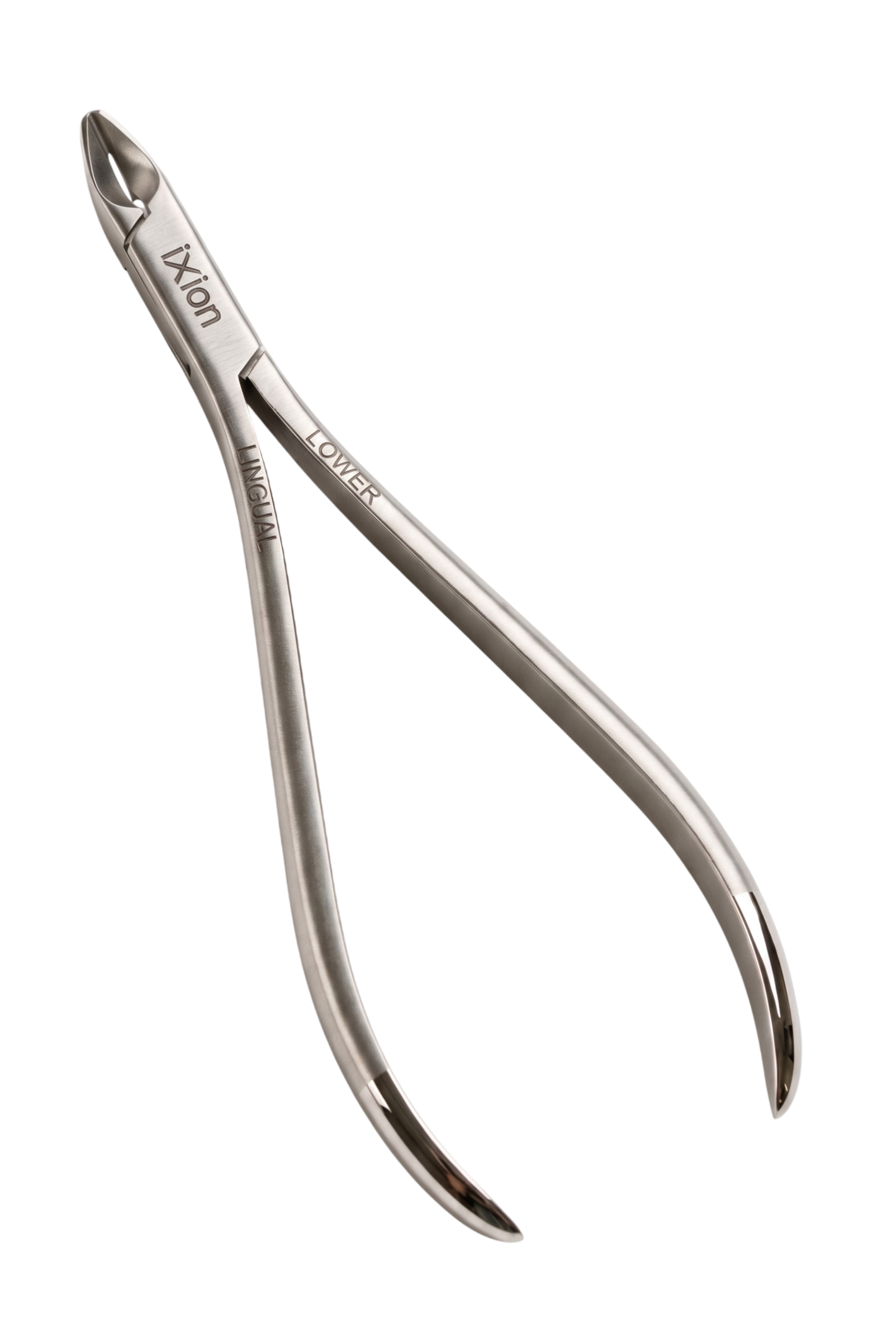 Ixion IX957 Lingual Mini Ligature Cutter 60 Degree Angle-Lower Ixion IX957S Lingual Micro Ligature Cutter 60 Degree Angle-Lower